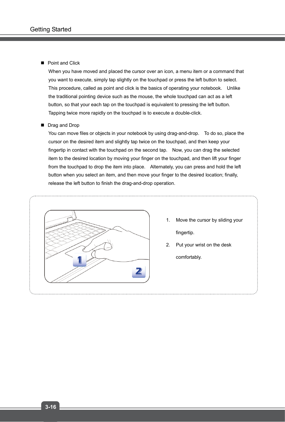 Getting started | MSI GS60 GHOST User Manual | Page 38 / 42