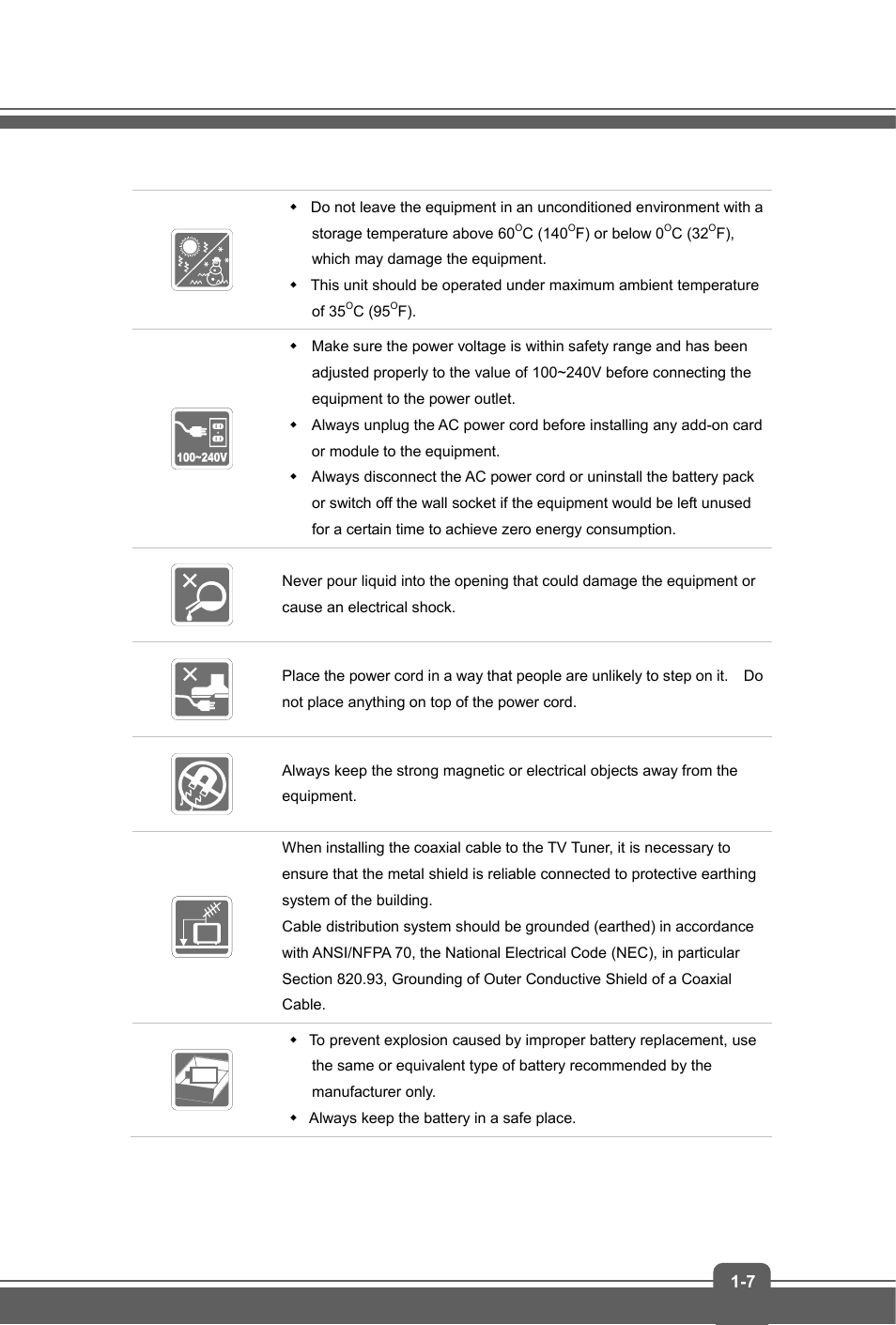 MSI GS70 STEALTH PRO (GTX 970M) User Manual | Page 7 / 44