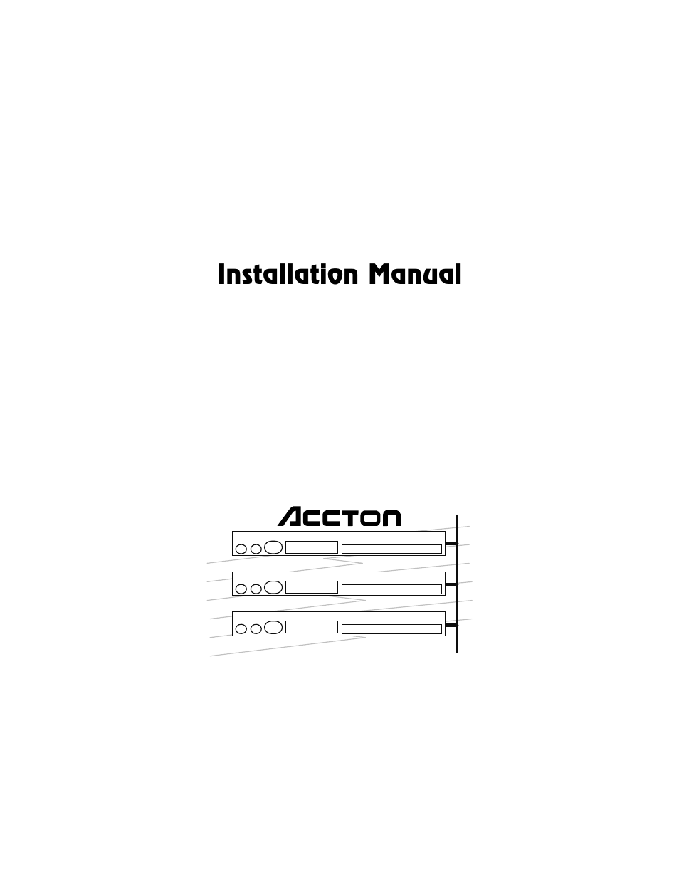 Accton Technology SWITCHUB-2S 100BASE-TX User Manual | 55 pages