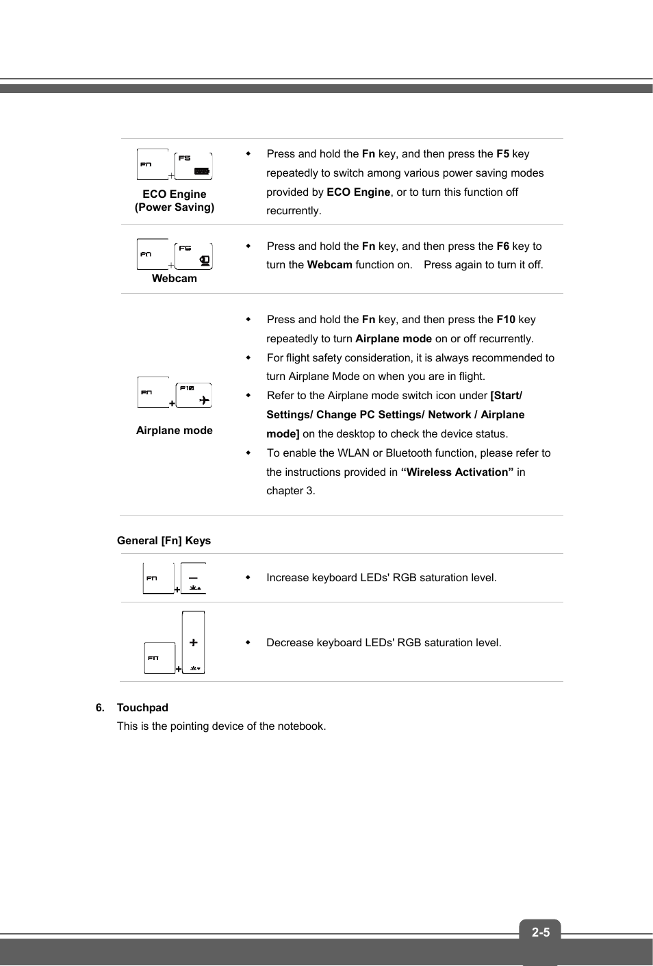 MSI GS70 STEALTH PRO User Manual | Page 13 / 44