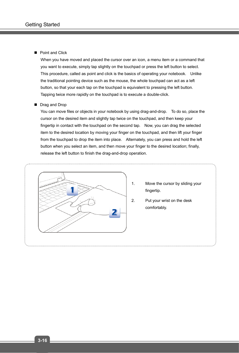 Getting started | MSI GS70 STEALTH PRO User Manual | Page 40 / 44