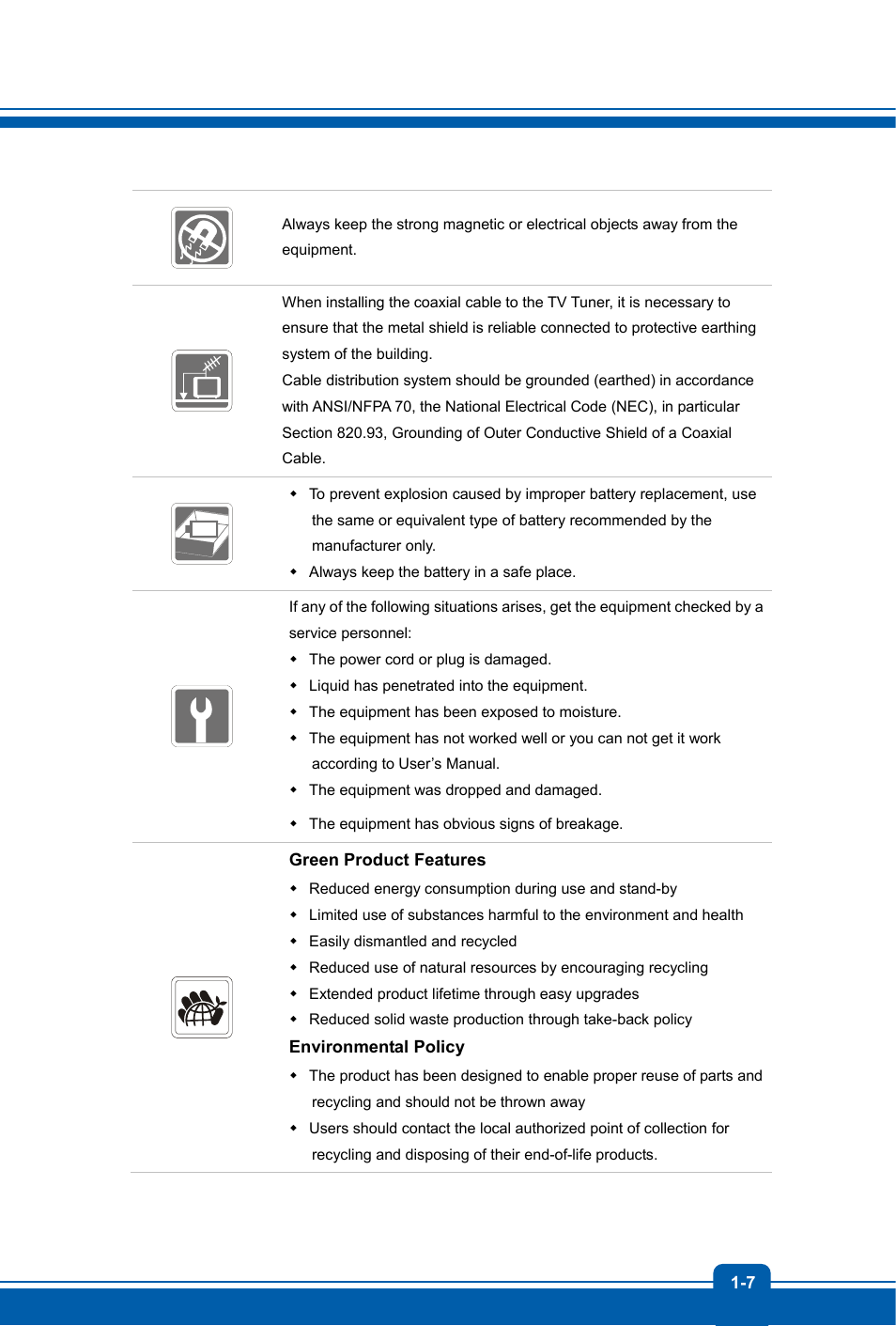 MSI GS70 STEALTH User Manual | Page 7 / 42