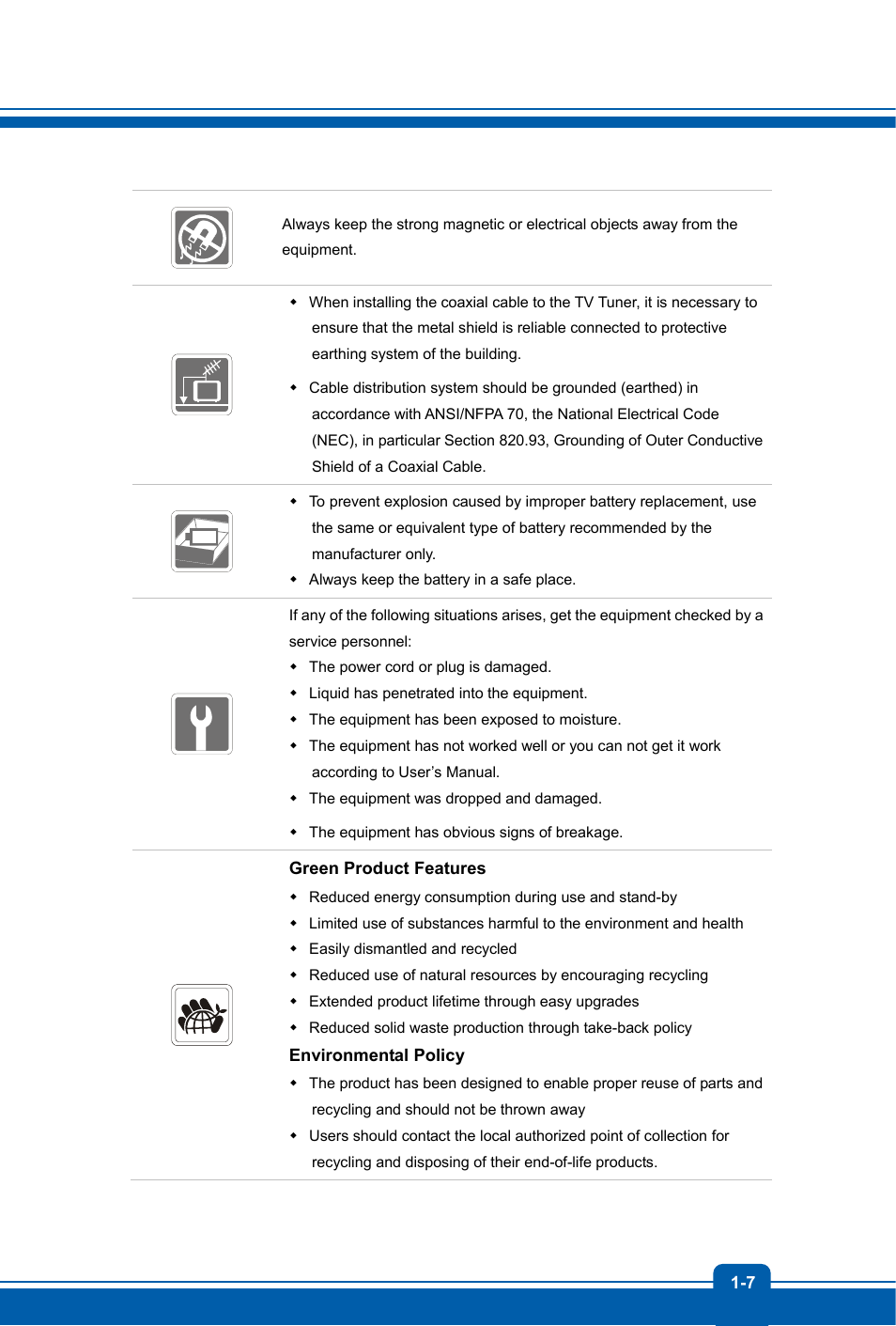 MSI GX60 DESTROYER User Manual | Page 7 / 48