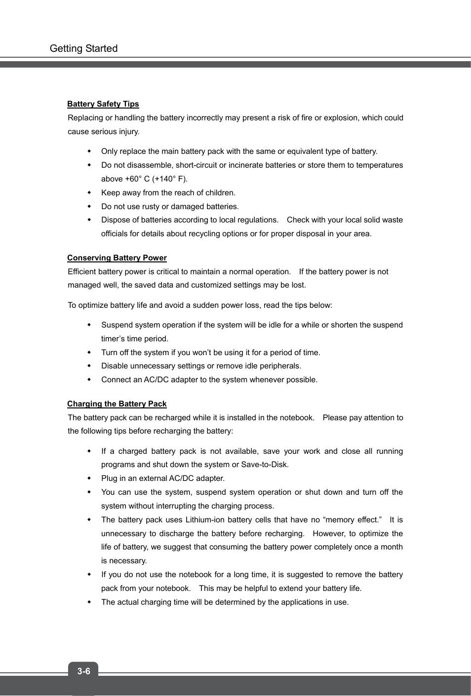 Getting started | MSI GE70 APACHE PRO User Manual | Page 30 / 48