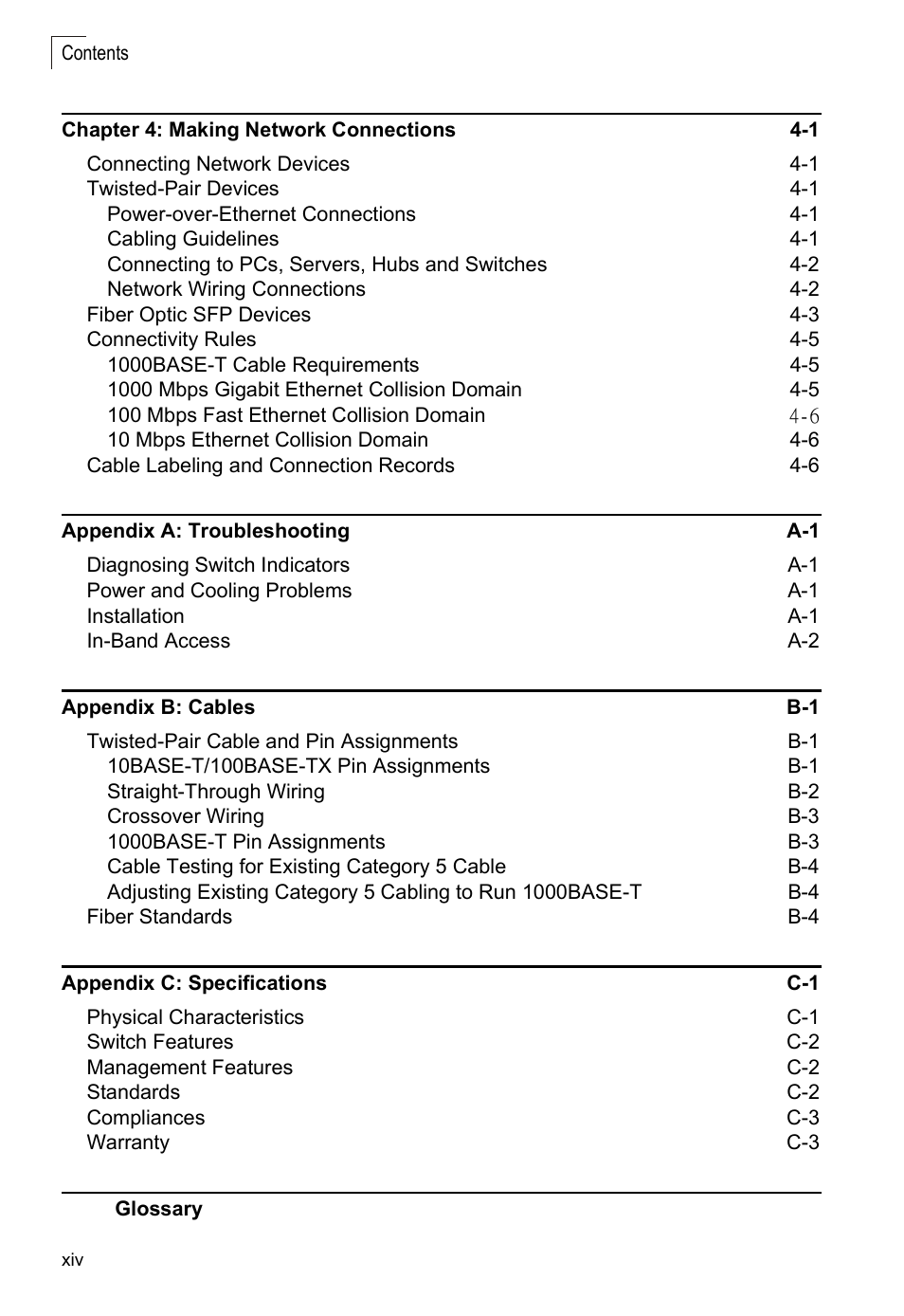 Accton Technology ES4524M-POE User Manual | Page 14 / 60