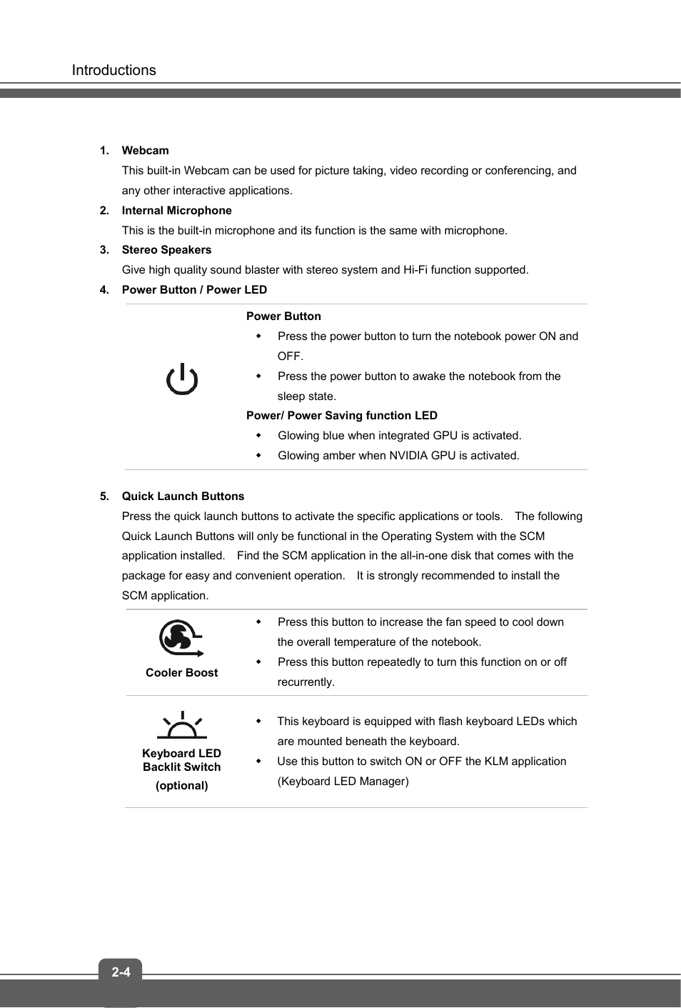 MSI GE60 APACHE User Manual | Page 12 / 48