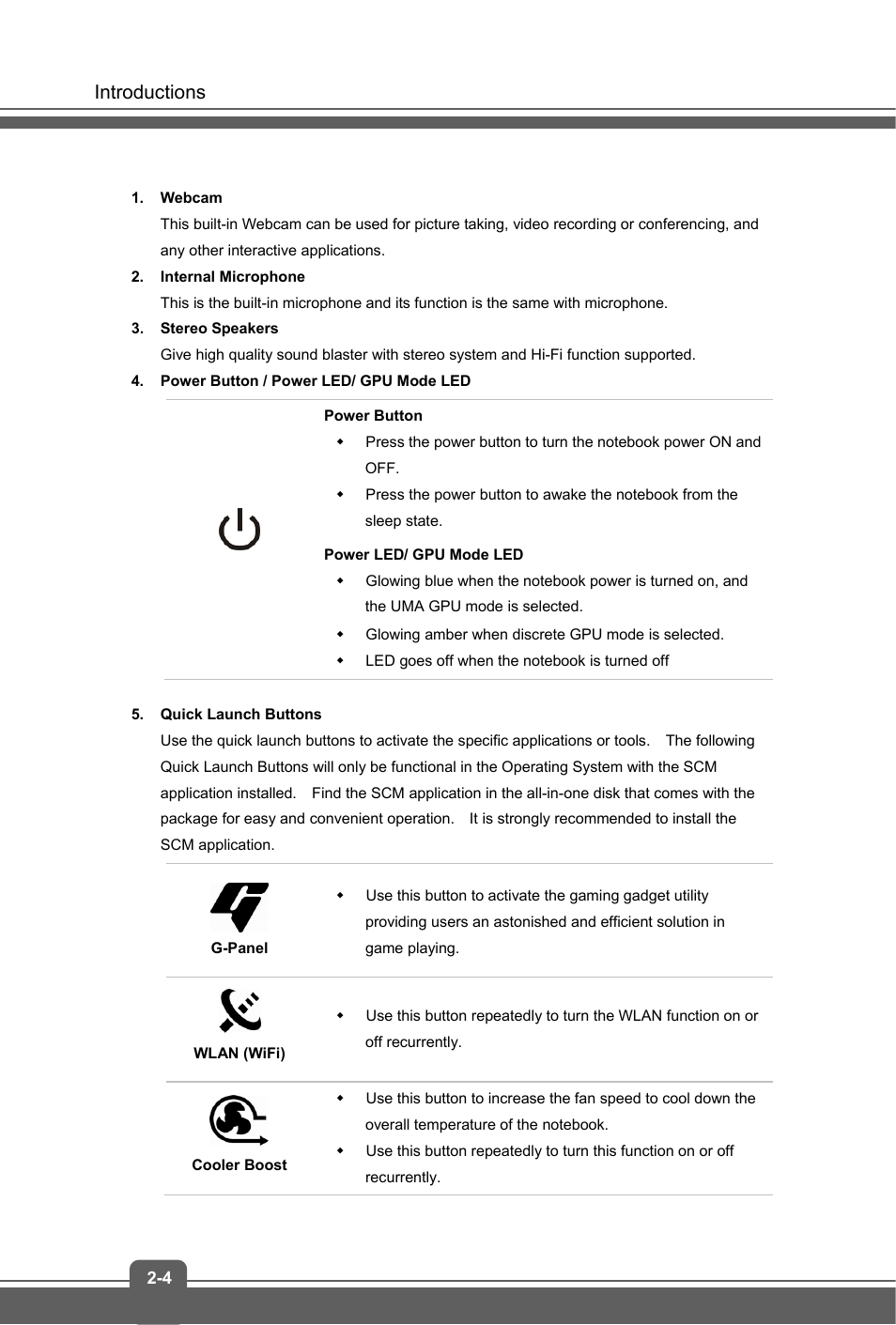 MSI GP70 LEOPARD User Manual | Page 12 / 48