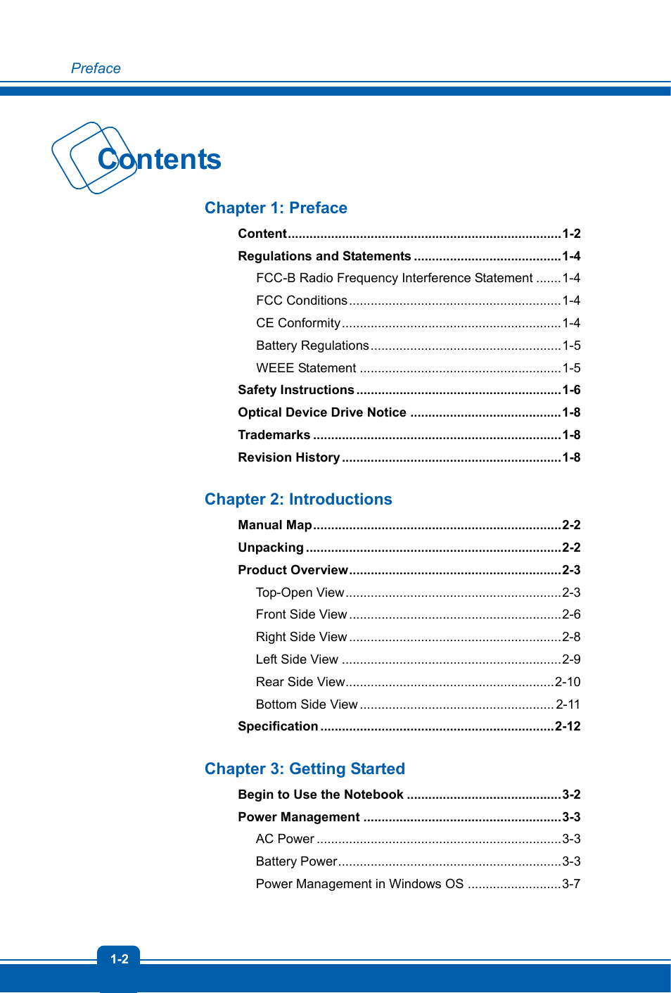 MSI S12T User Manual | Page 2 / 46