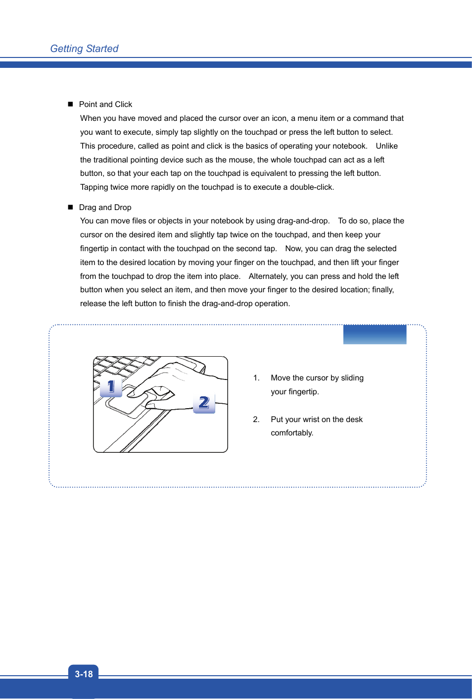 Getting started | MSI S12T User Manual | Page 40 / 46