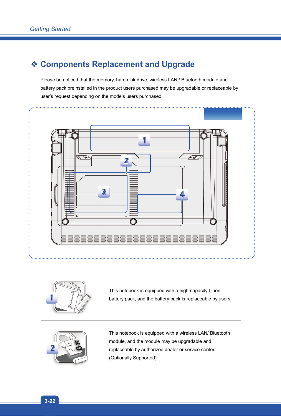 Components replacement and upgrade | MSI S12T User Manual | Page 44 / 46