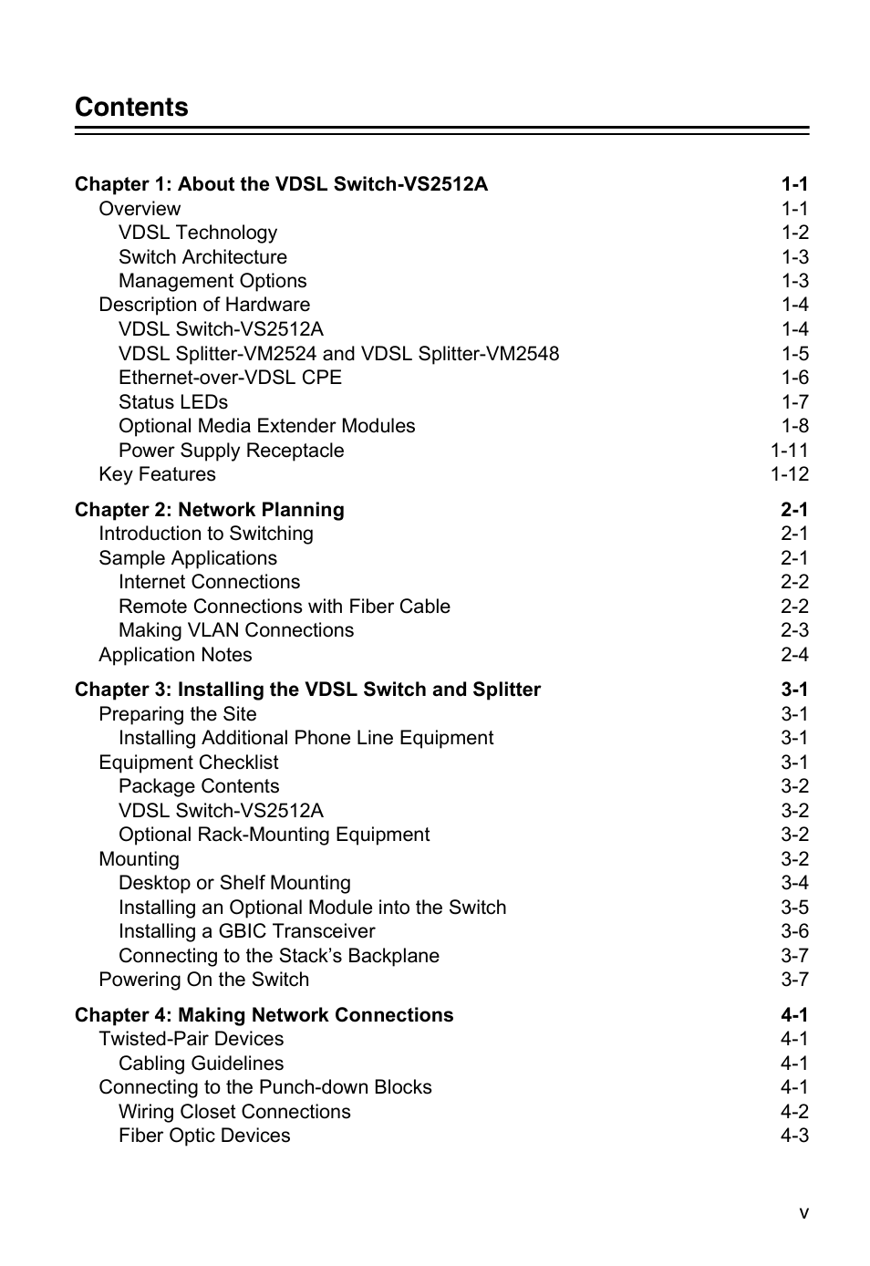 Accton Technology VM2548 User Manual | Page 11 / 72