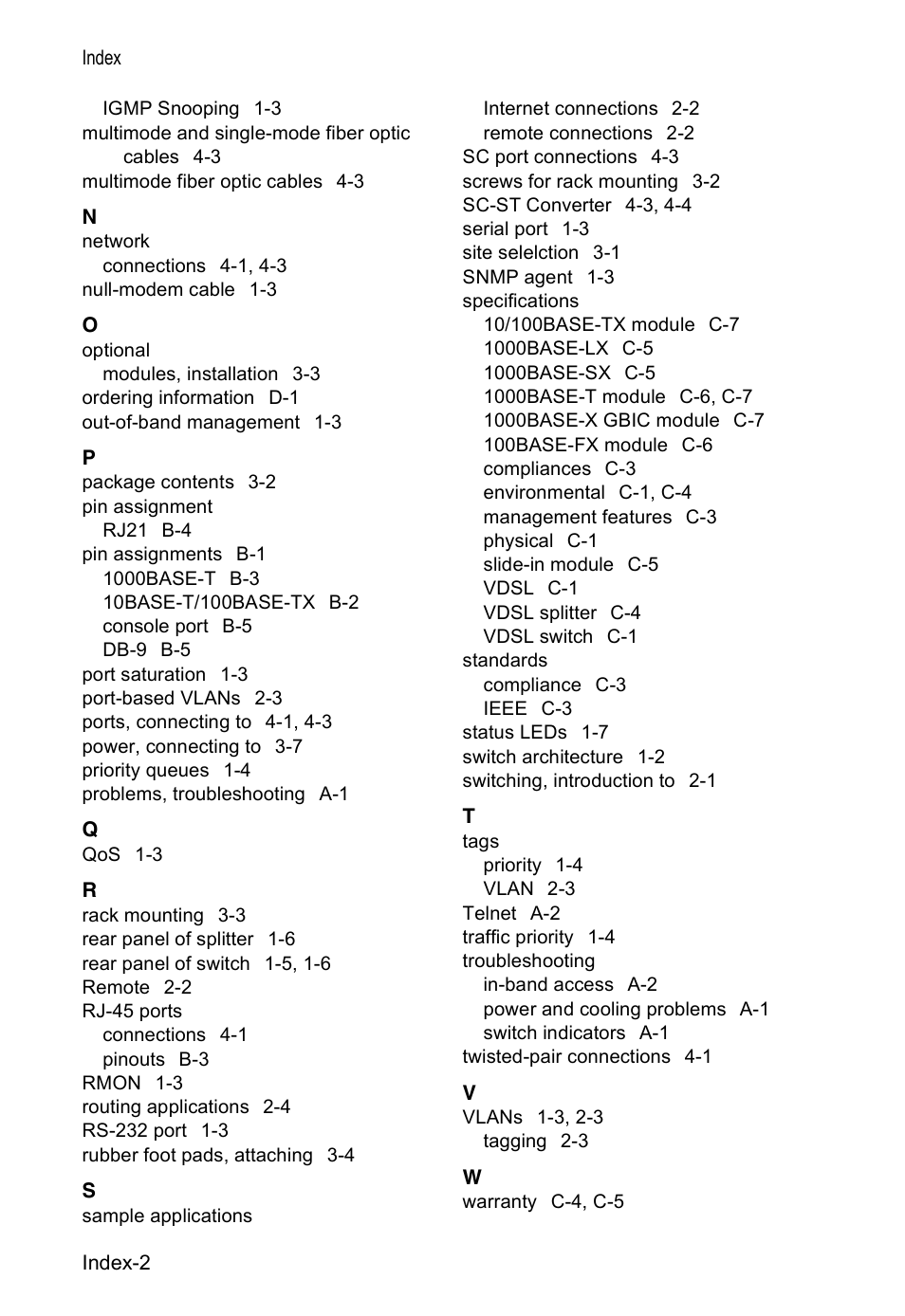 Accton Technology VM2548 User Manual | Page 68 / 72