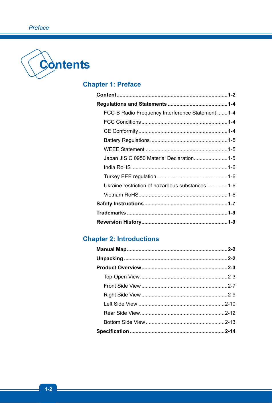 MSI GT70 WORKSTATION User Manual | Page 2 / 52