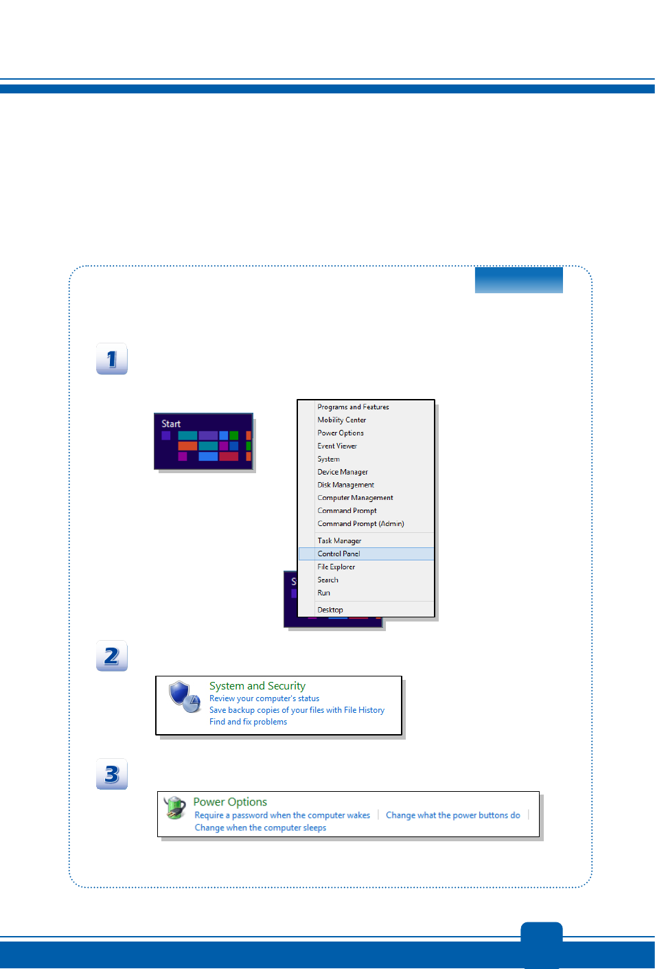 Power management in windows os | MSI GT60 WORKSTATION User Manual | Page 33 / 50