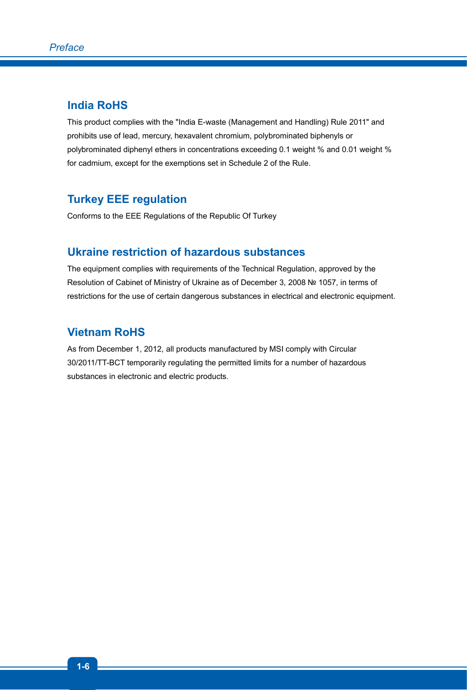 MSI GT60 WORKSTATION User Manual | Page 6 / 50