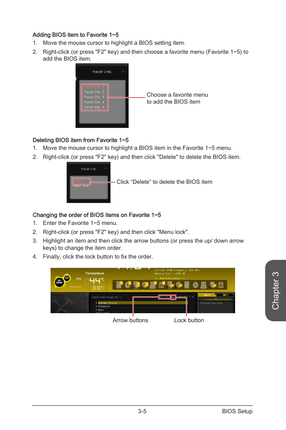 Chapter 3 | MSI X99S XPOWER AC Manual User Manual | Page 75 / 116