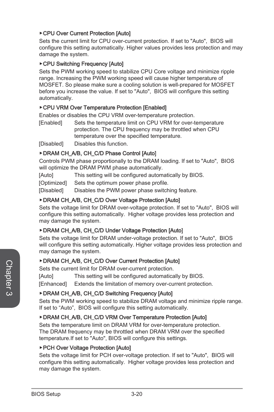 Chapter 3 | MSI X99S XPOWER AC Manual User Manual | Page 90 / 116