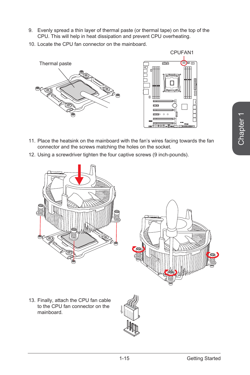 Chapter 1 | MSI X99S MPOWER Manual User Manual | Page 29 / 112