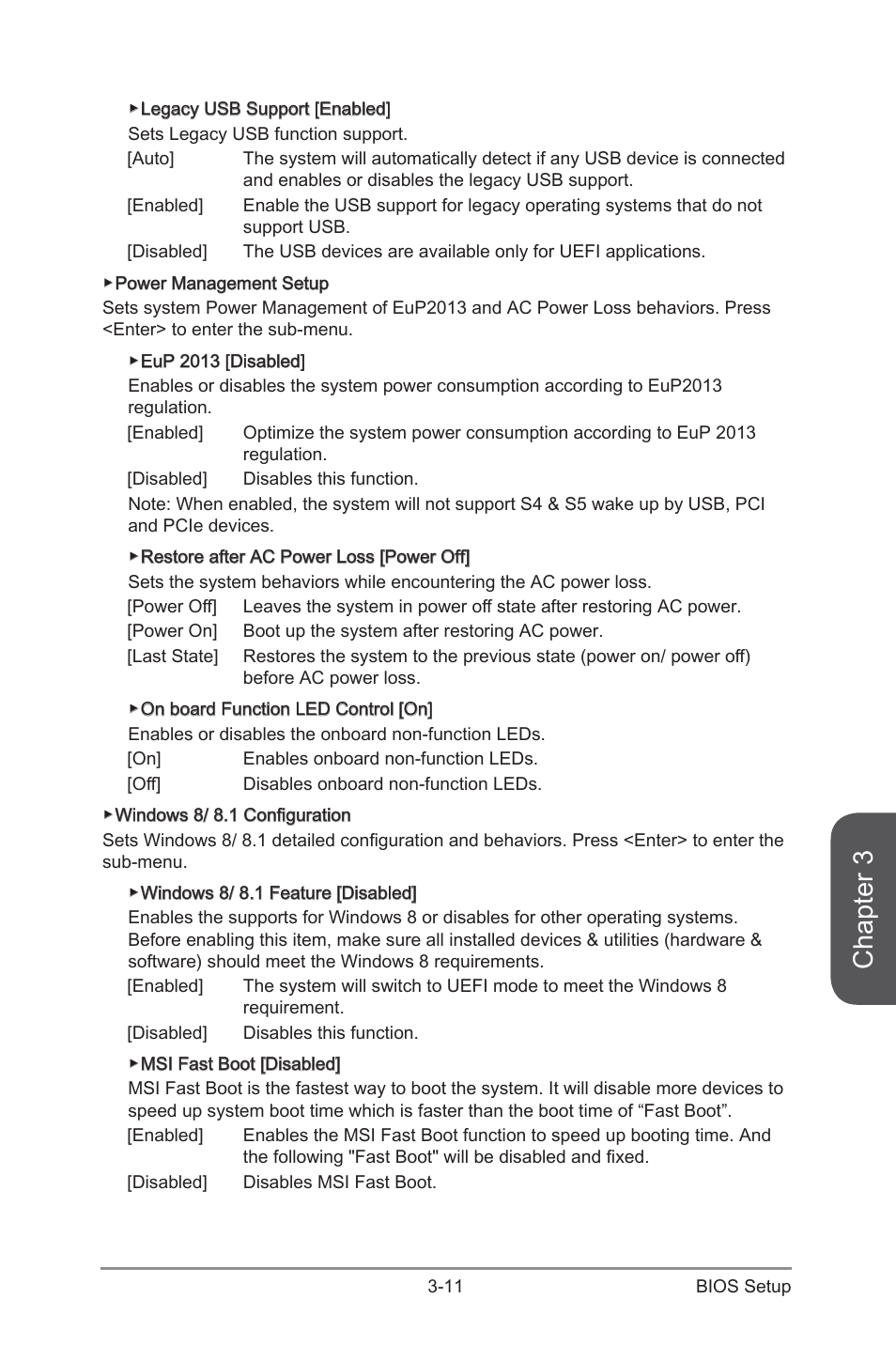 Chapter 3 | MSI X99S MPOWER Manual User Manual | Page 77 / 112