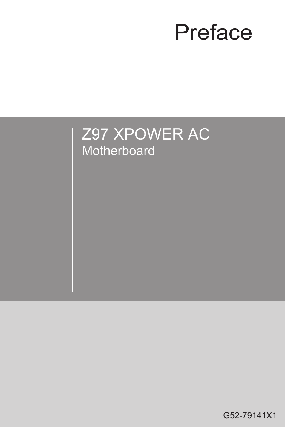 MSI Z97 XPOWER AC User Manual | 118 pages