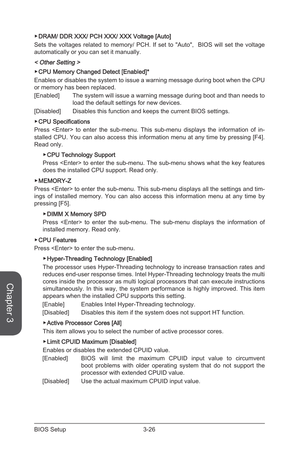 Chapter 3 | MSI Z97 XPOWER AC User Manual | Page 92 / 118