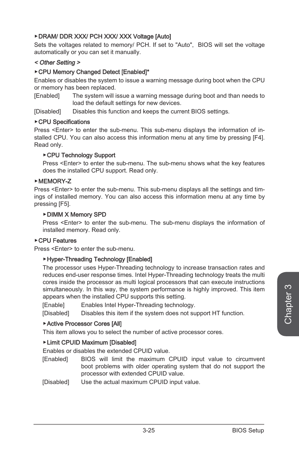 Chapter 3 | MSI Z97 MPOWER Manual User Manual | Page 89 / 116