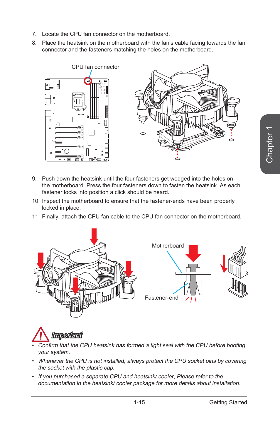 Chapter 1, Important | MSI Z87 XPOWER User Manual | Page 29 / 120