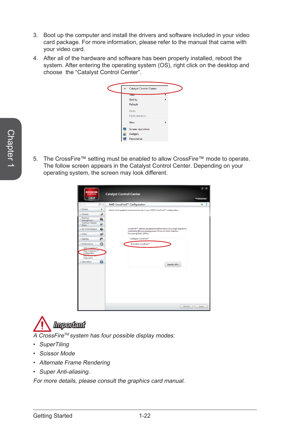 Chapter 1, Important | MSI Z87 XPOWER User Manual | Page 36 / 120