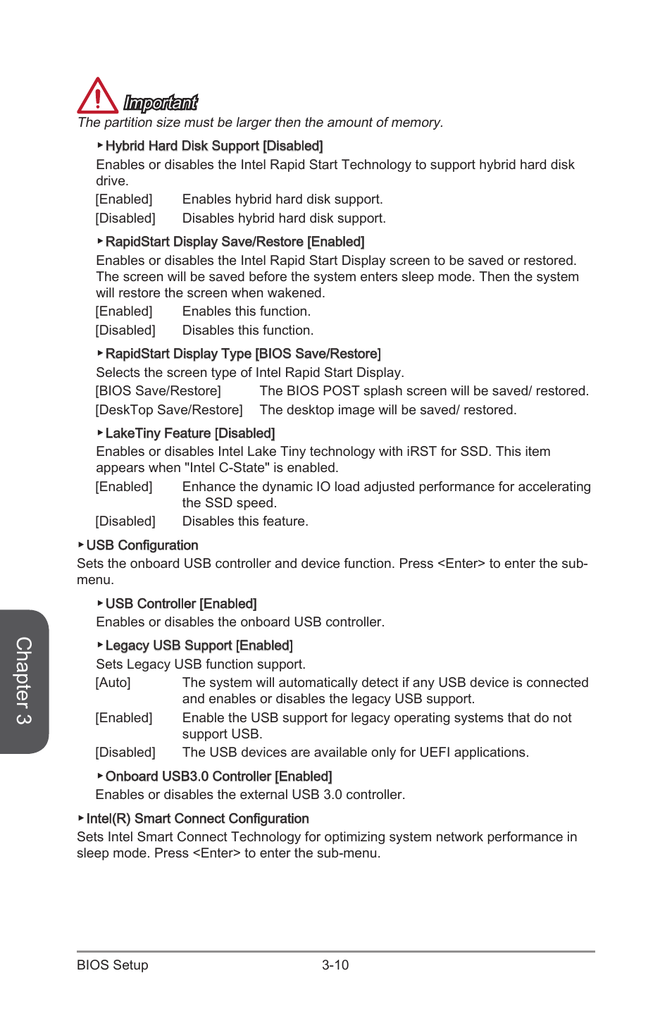 Chapter 3, Important | MSI Z87 XPOWER User Manual | Page 80 / 120
