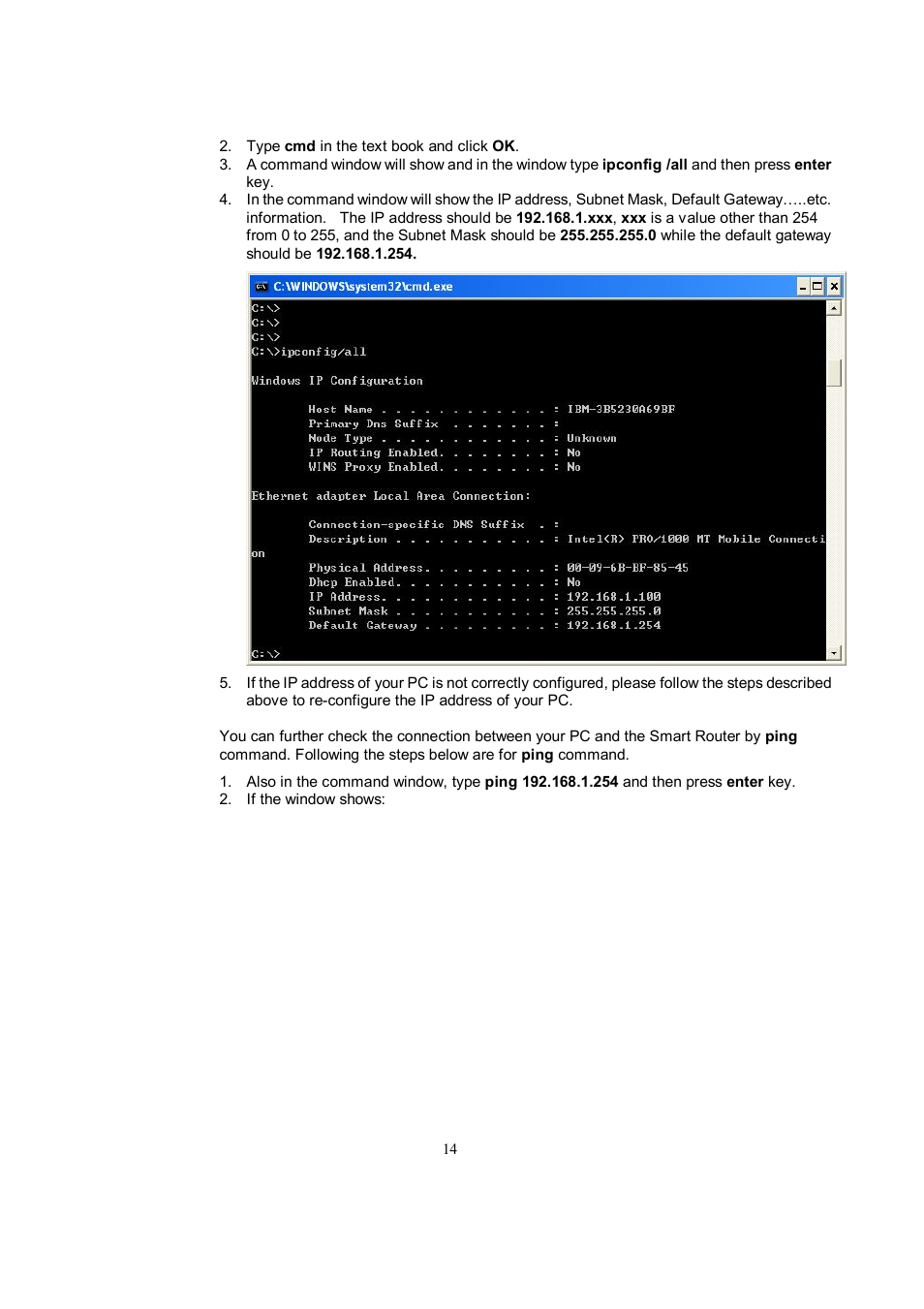 Accton Technology EC3805 User Manual | Page 14 / 34
