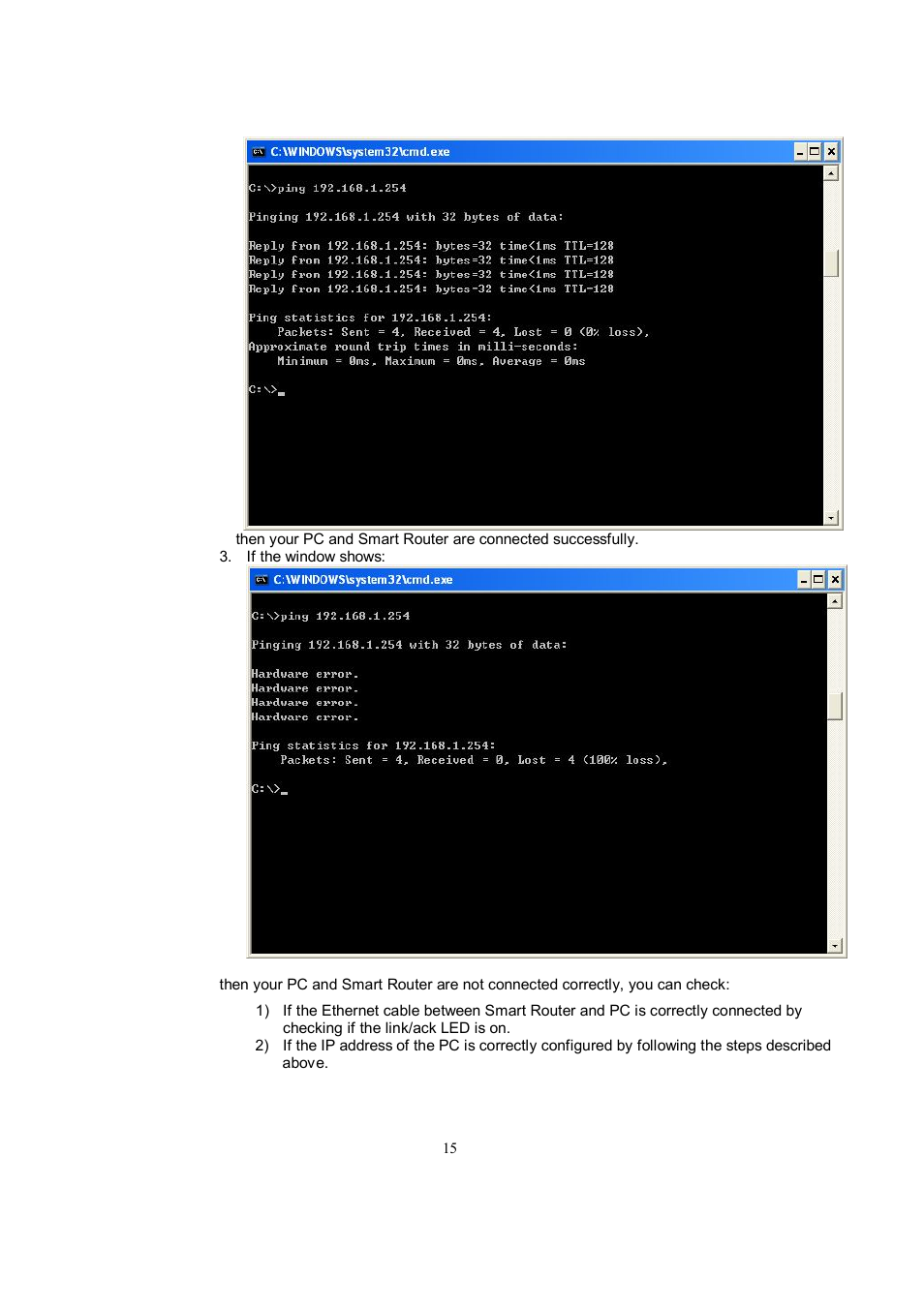 Accton Technology EC3805 User Manual | Page 15 / 34