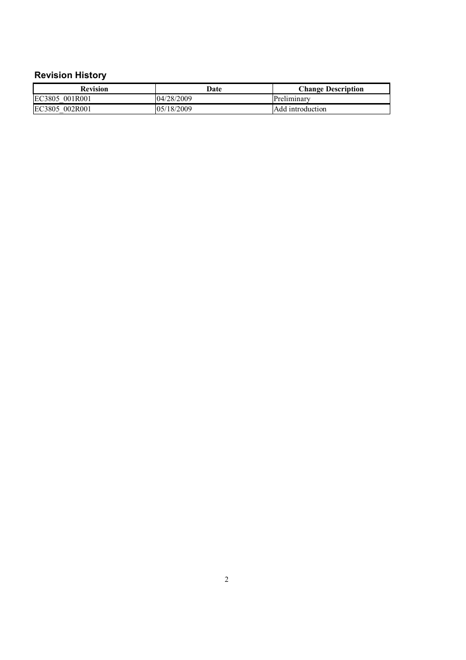 Accton Technology EC3805 User Manual | Page 2 / 34