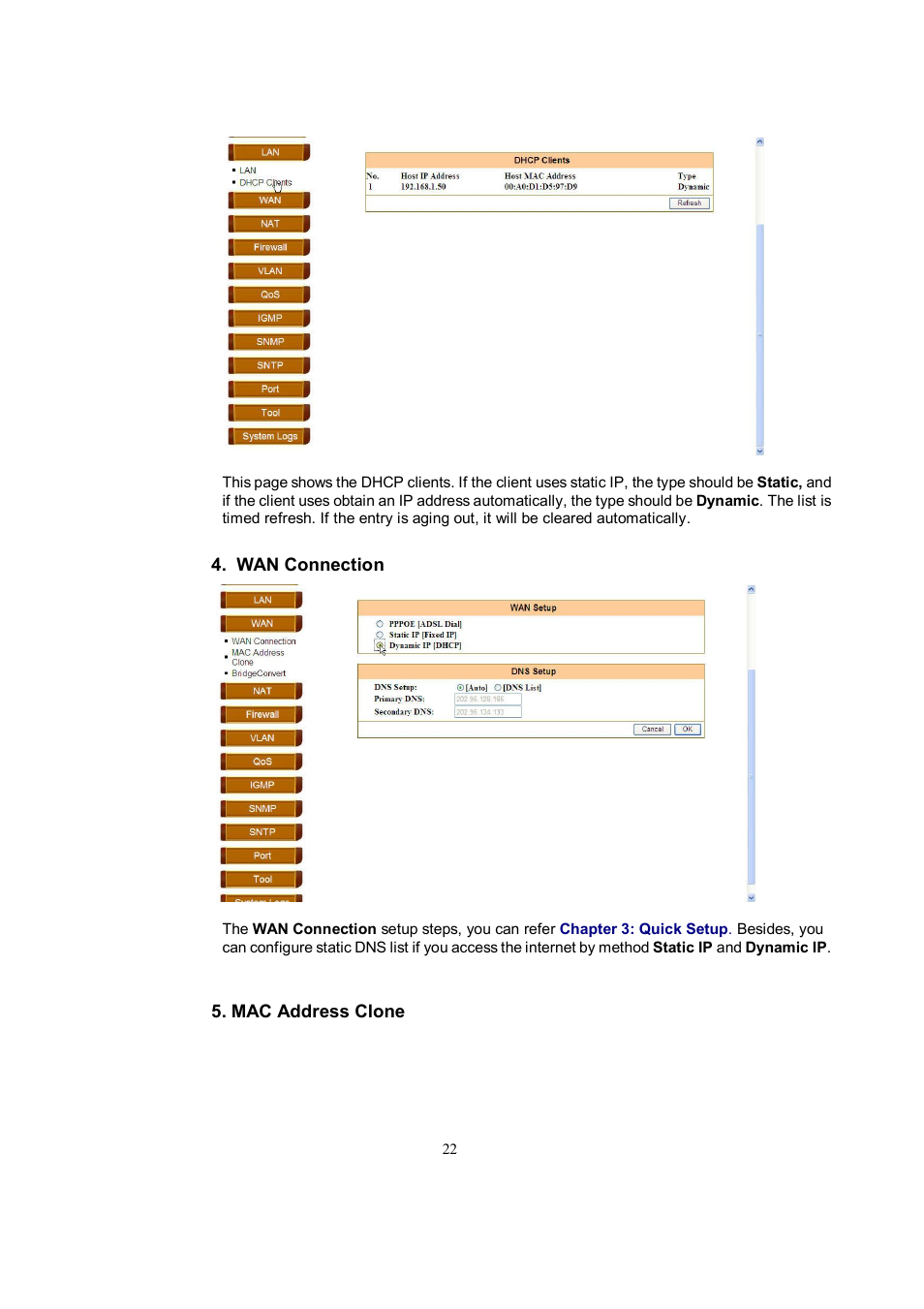 Accton Technology EC3805 User Manual | Page 22 / 34