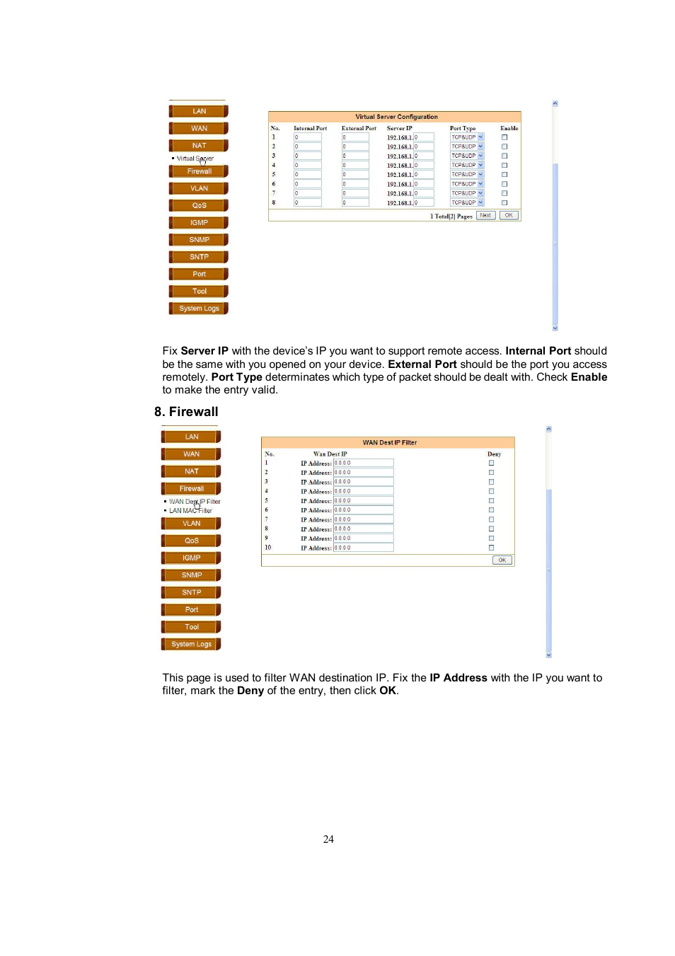 Accton Technology EC3805 User Manual | Page 24 / 34