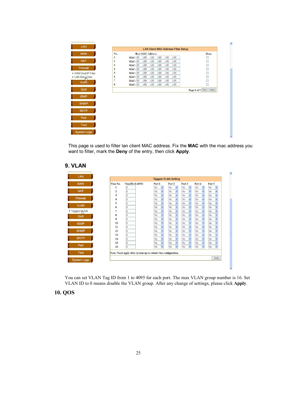 Accton Technology EC3805 User Manual | Page 25 / 34