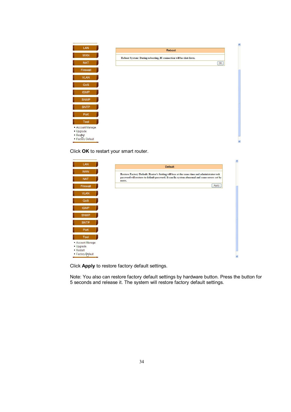 Accton Technology EC3805 User Manual | Page 34 / 34