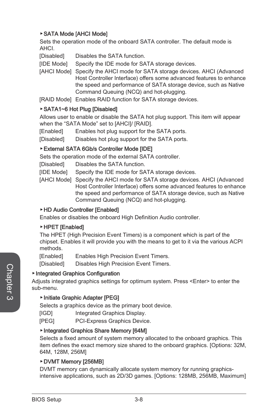 Chapter 3 | MSI Z87 MPOWER MAX User Manual | Page 76 / 116