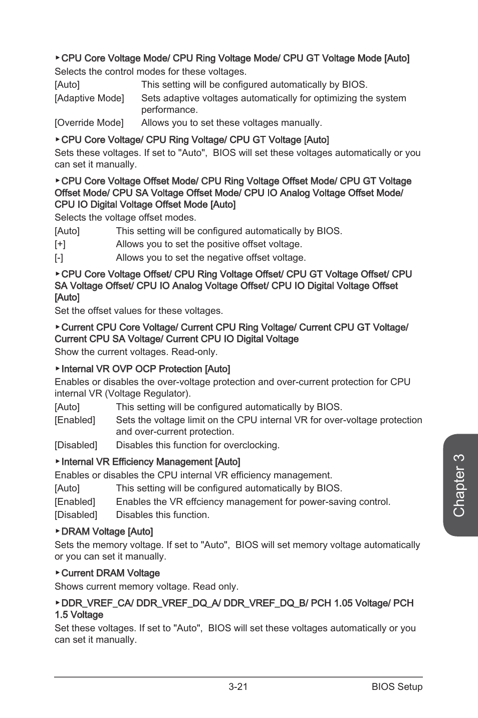 Chapter 3 | MSI Z87 MPOWER User Manual | Page 91 / 120