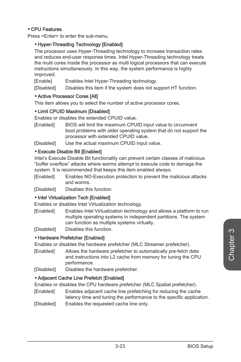Chapter 3 | MSI Z87 MPOWER User Manual | Page 93 / 120