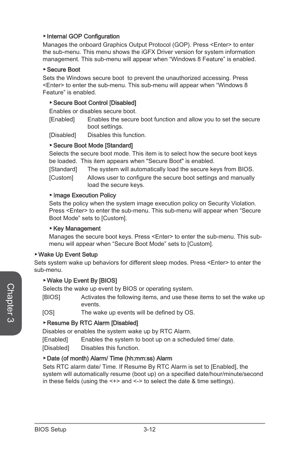 Chapter 3 | MSI Z87 MPOWER SP User Manual | Page 82 / 118