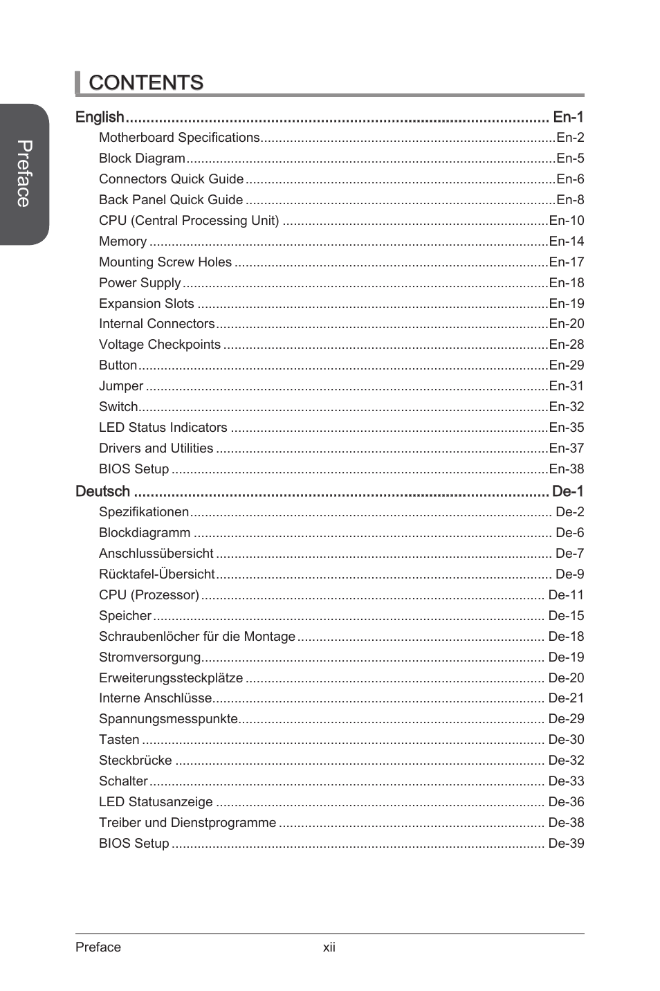 MSI X99S GAMING 9 AC User Manual | Page 12 / 236