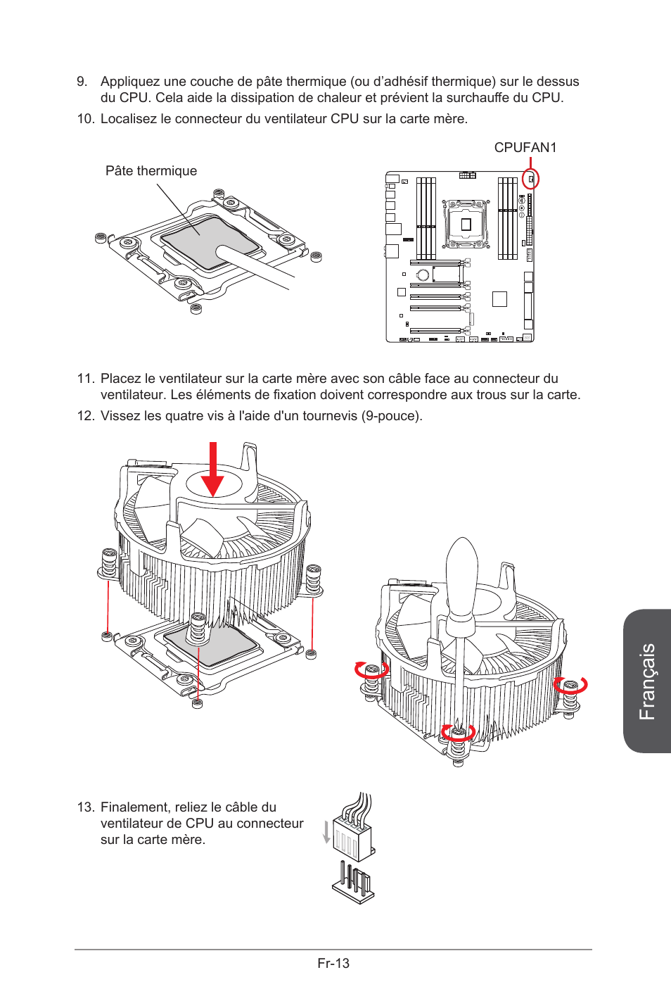 Français | MSI X99S GAMING 9 AC User Manual | Page 131 / 236