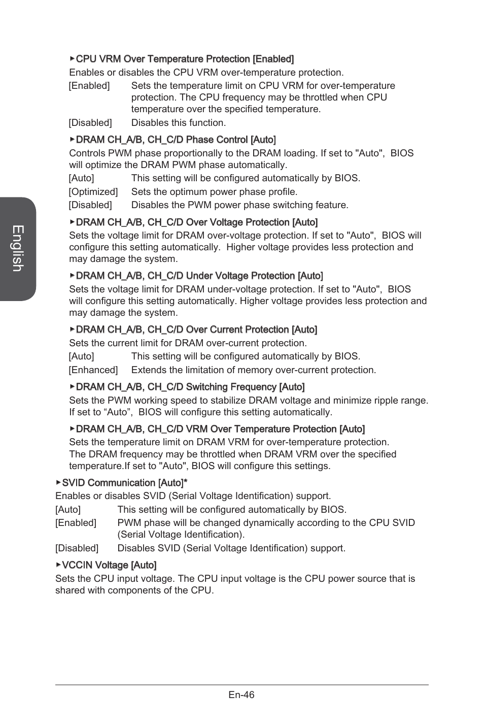 English | MSI X99S GAMING 9 AC User Manual | Page 60 / 236