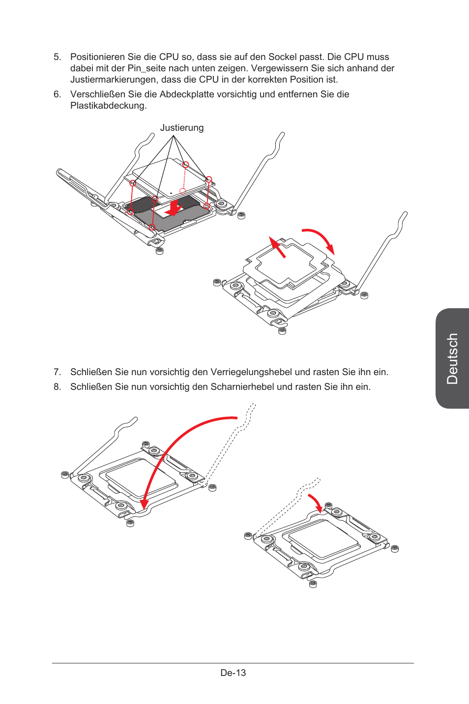 Deutsch | MSI X99S GAMING 9 AC User Manual | Page 79 / 236