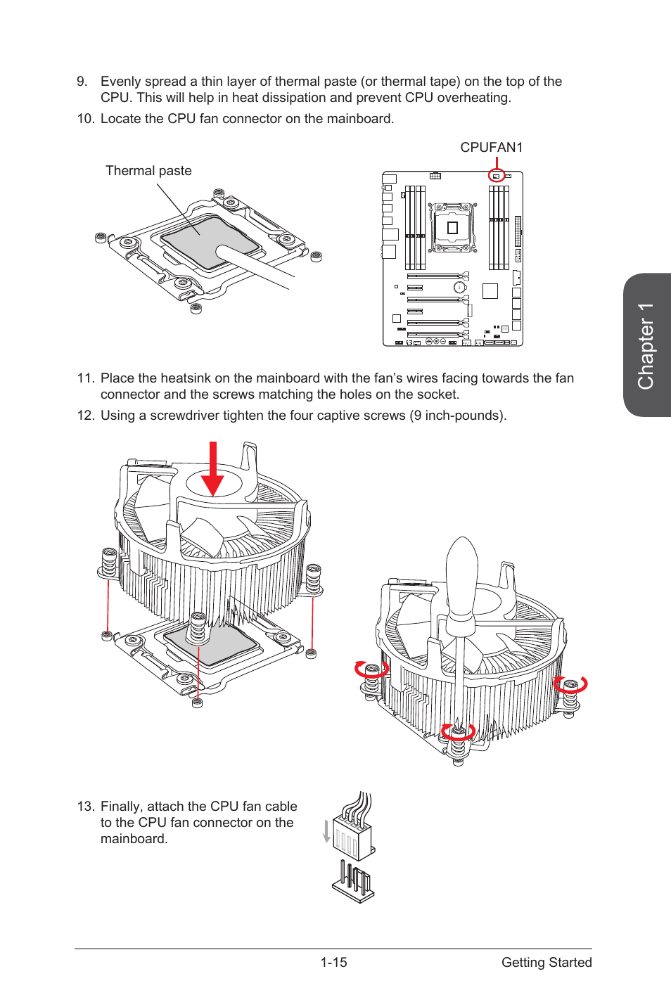 Chapter 1 | MSI X99S GAMING 7 Manual User Manual | Page 29 / 112