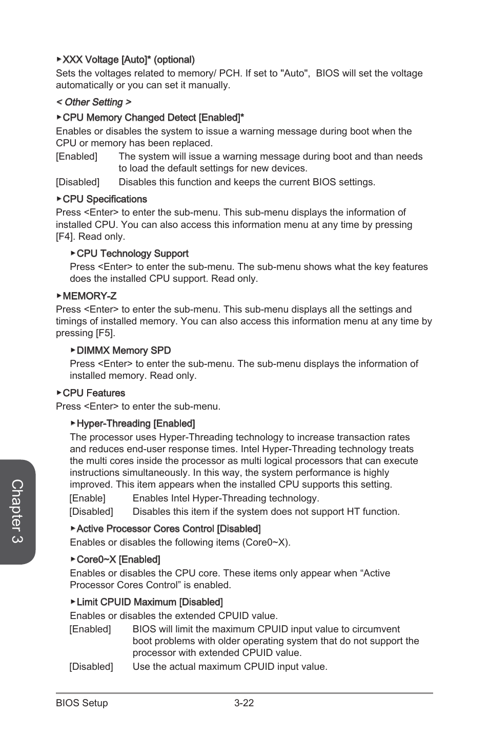 Chapter 3 | MSI X99S GAMING 7 Manual User Manual | Page 88 / 112