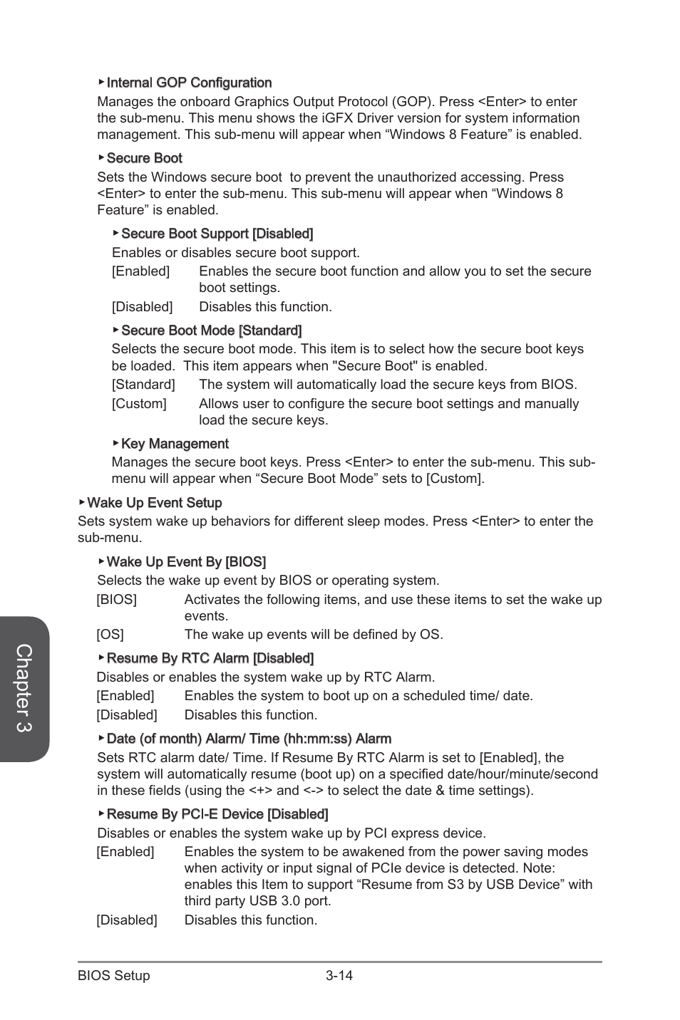 Chapter 3 | MSI Z97 GAMING 9 AC Manual User Manual | Page 78 / 112