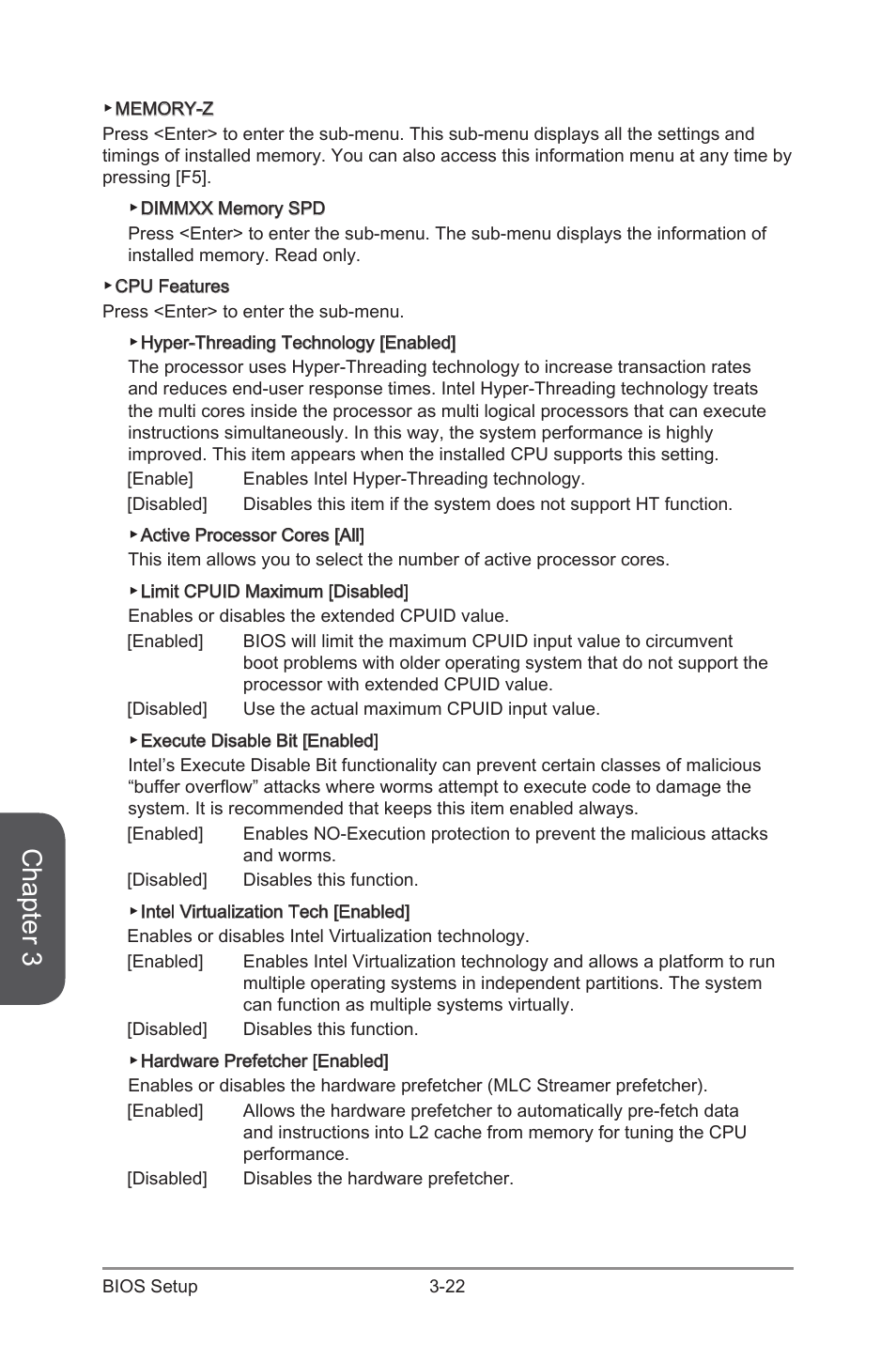 Chapter 3 | MSI Z97 GAMING 5 AC Manual User Manual | Page 82 / 108