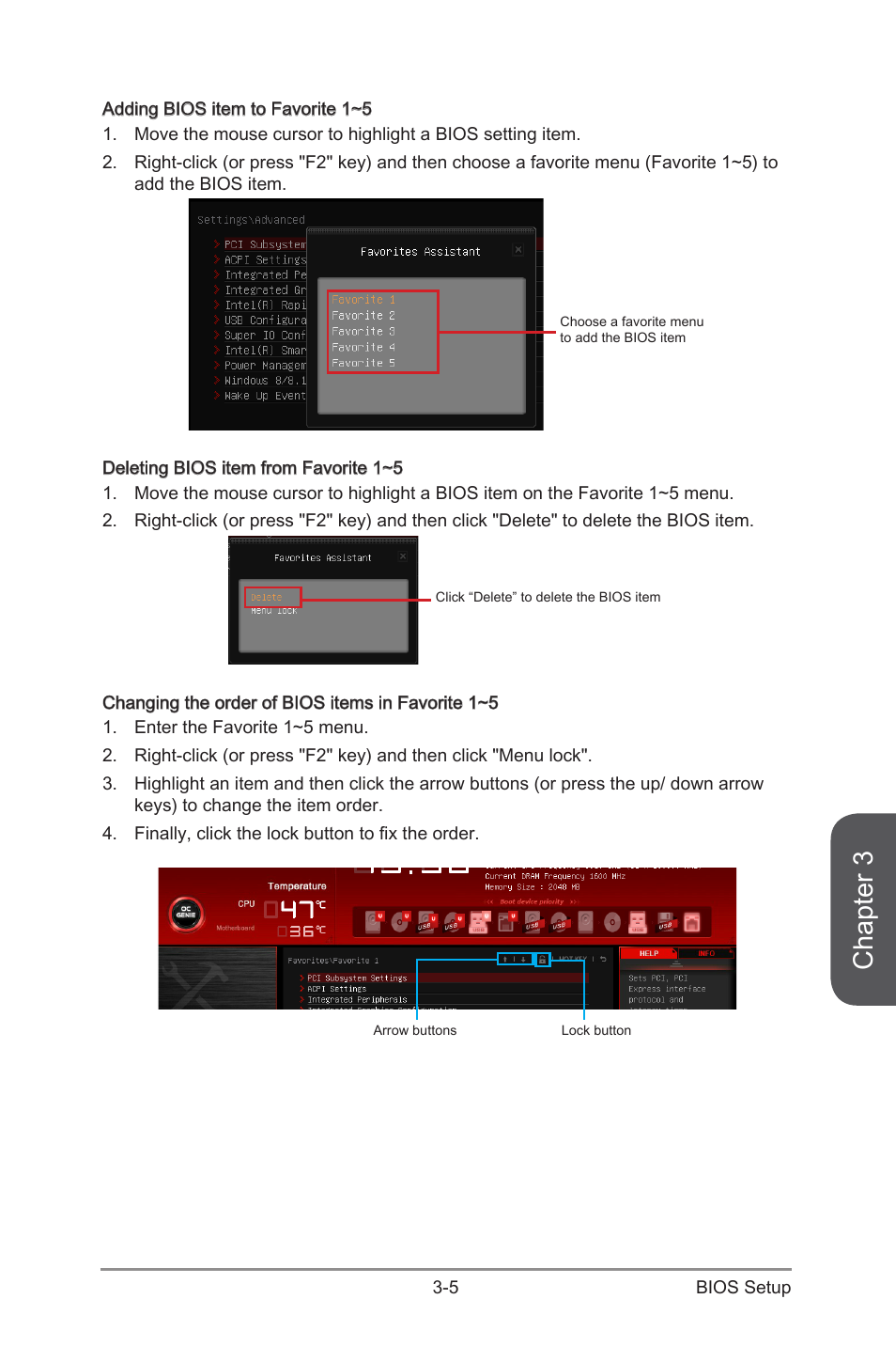 Chapter 3 | MSI H97 GAMING 3 Manual User Manual | Page 63 / 112