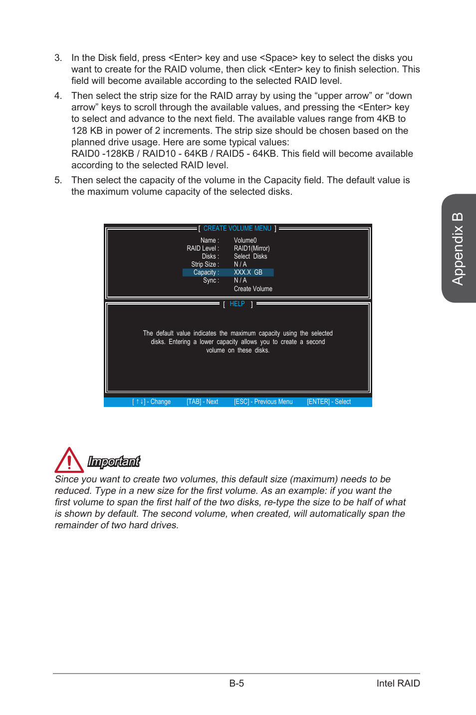 Appendix b, Important | MSI Z97-G45 GAMING User Manual | Page 97 / 106